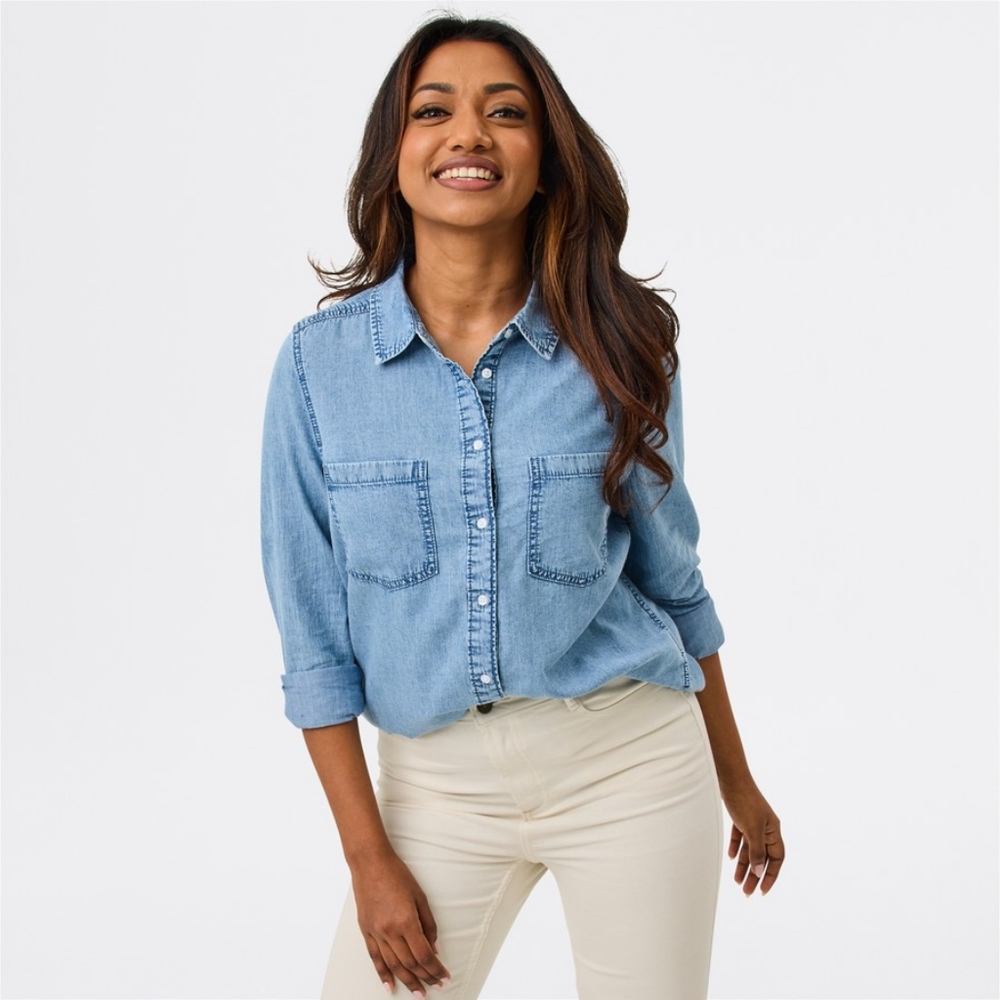 J.Crew Classic Chambray Shirt